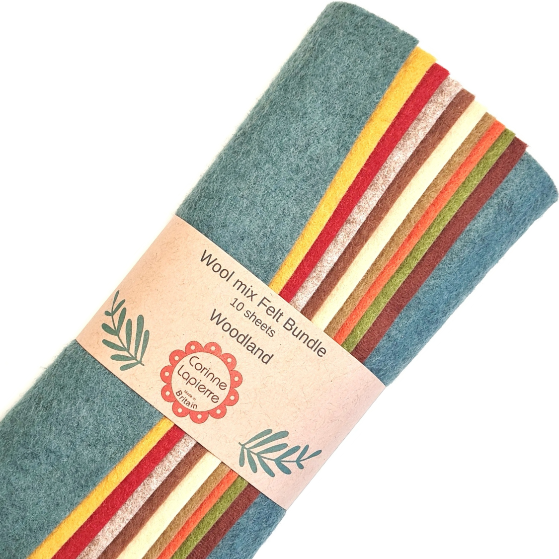 Corinne Lapierre Limited Felt Bundle of 10 Sheets
