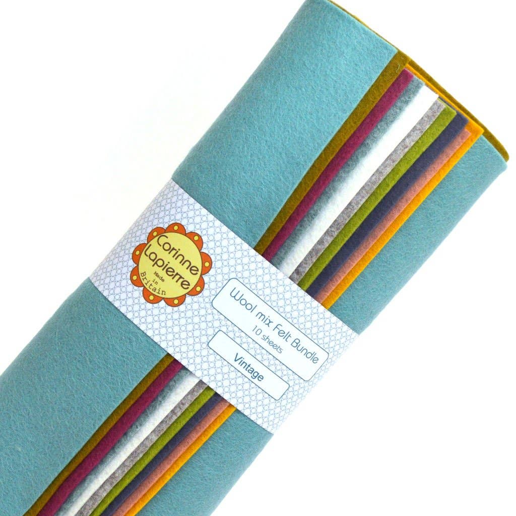 Corinne Lapierre Limited Felt Bundle of 10 Sheets