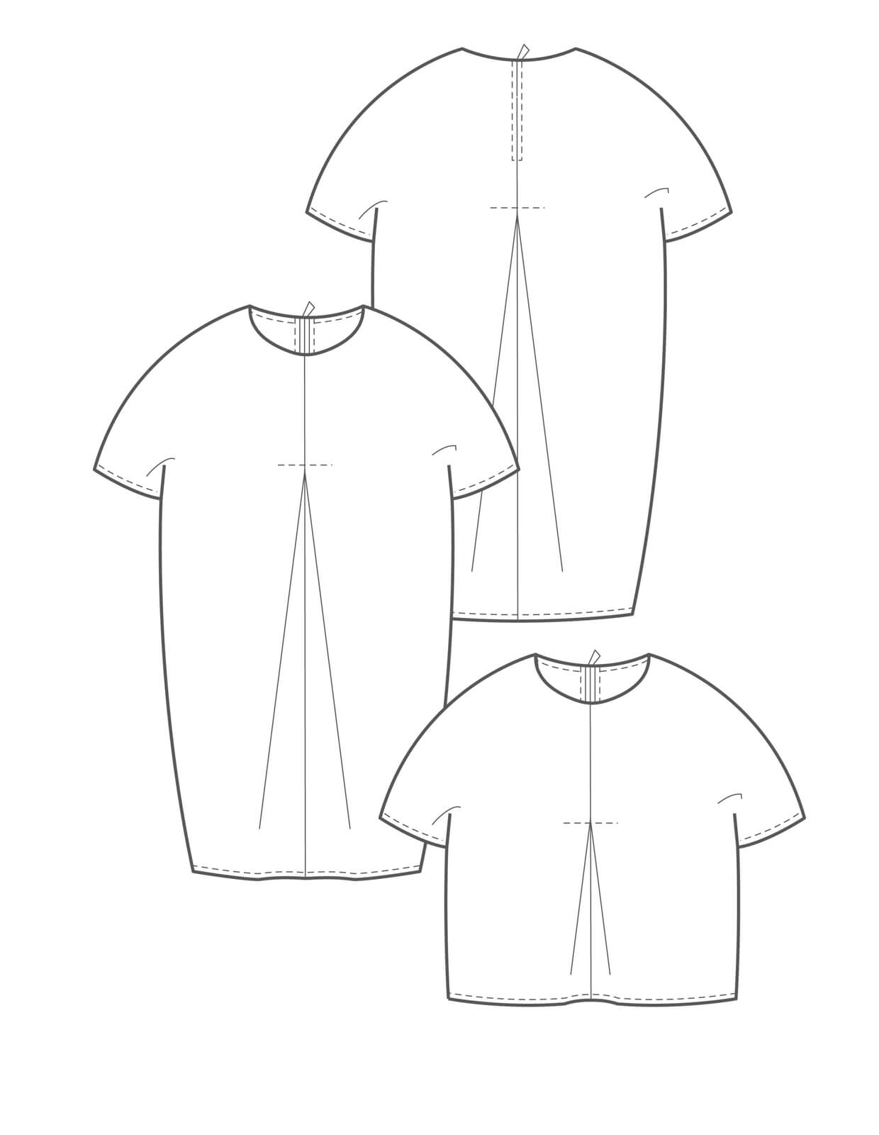 The Maker's Atelier Pleat Detail Dress and Top