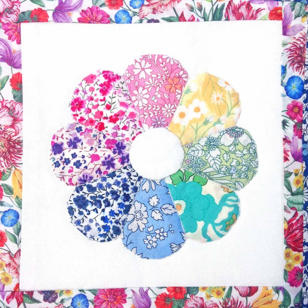 Alice Caroline Liberty Tana Lawn® Fabric Rainbow Mini Sampler Quilt Kit