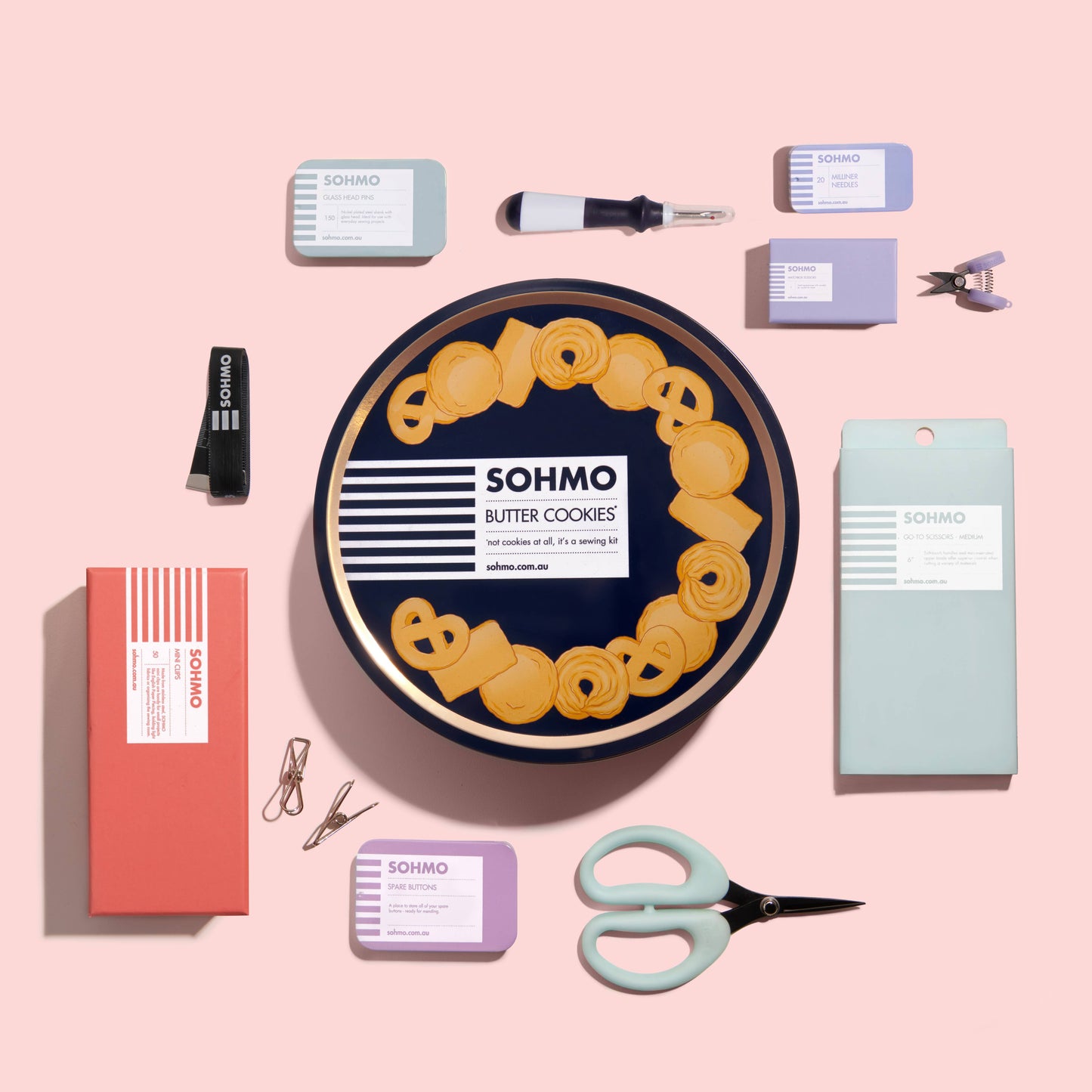 SOHMO Butter Cookies Sewing Kit