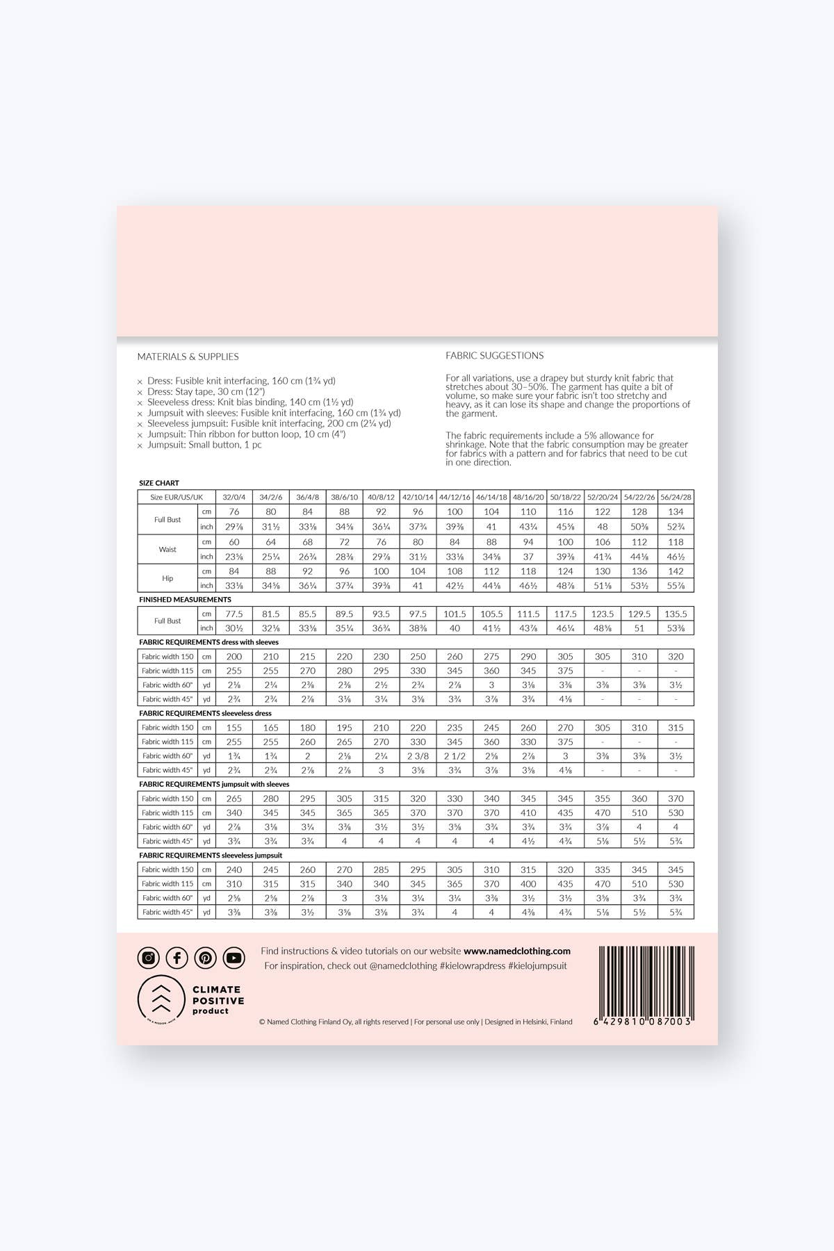 Named Clothing Kielo Wrap Dress & Jumpsuit