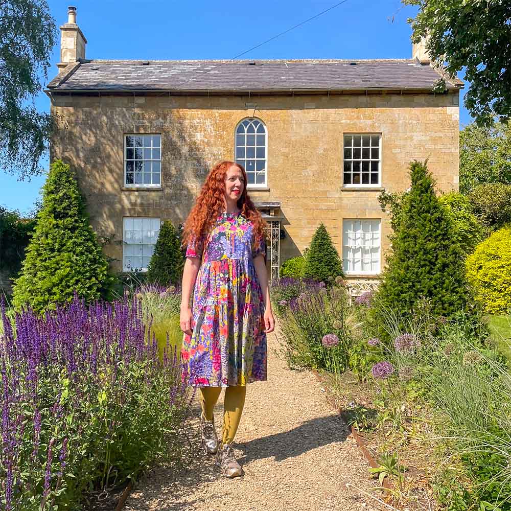 Alice Caroline Liberty Tana Lawn Fabric Anna's Garden ($56/metre)