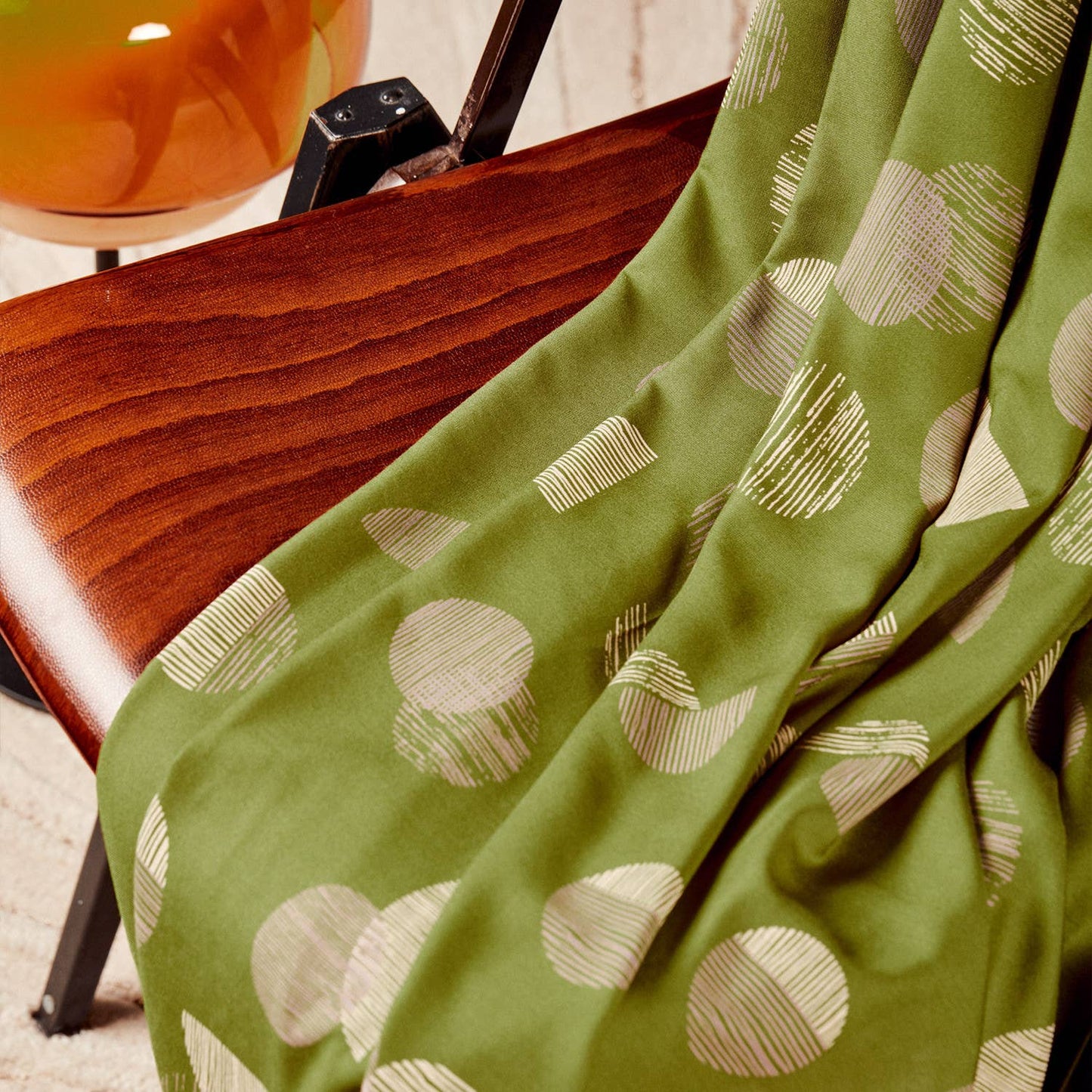 Atelier Brunette Ecovera Viscose Jane Matcha Leaf ($36/metre)