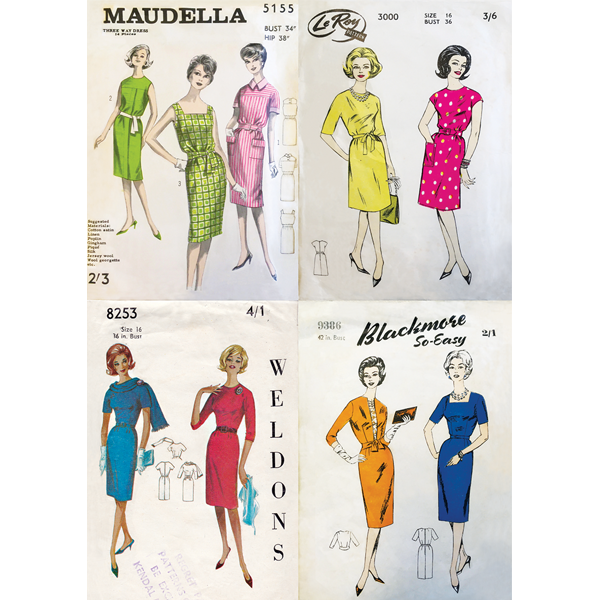 Dyson Design Greeting Card (Fitted Dresses)