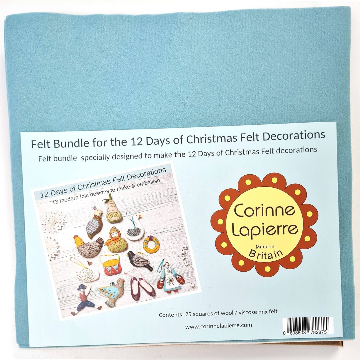 Corinne Lapierre Felt Bundle for 12 Days of Christmas Book