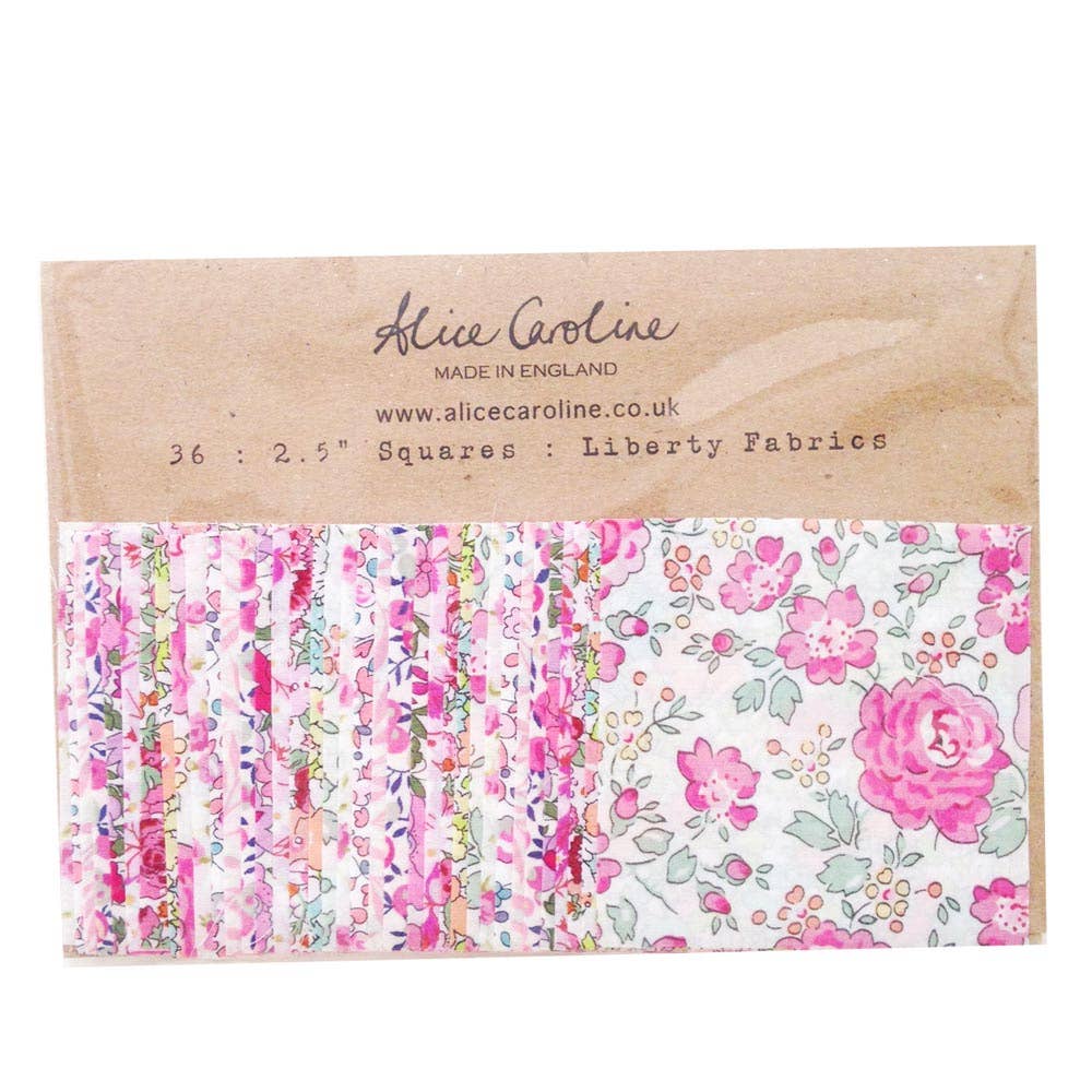 Alice Caroline Liberty Tana Lawn 2.5″ Charm Squares