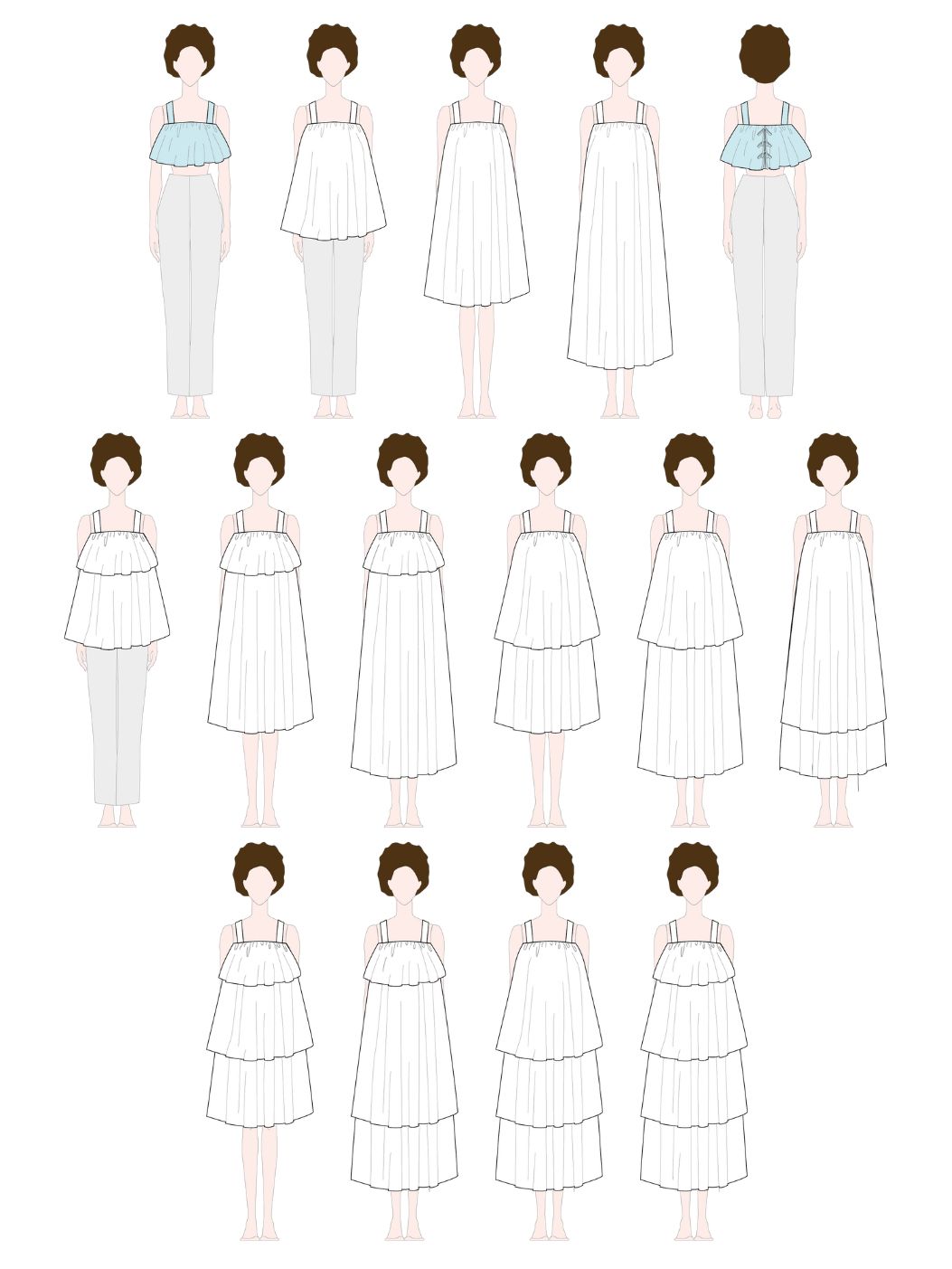 Notches Kaiko Top and Dress PDF Pattern