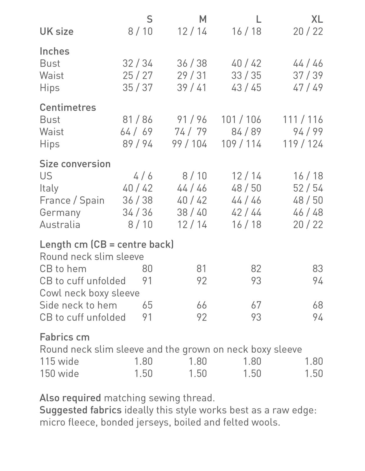 The Maker's Atelier The Big Easy Top PDF Pattern