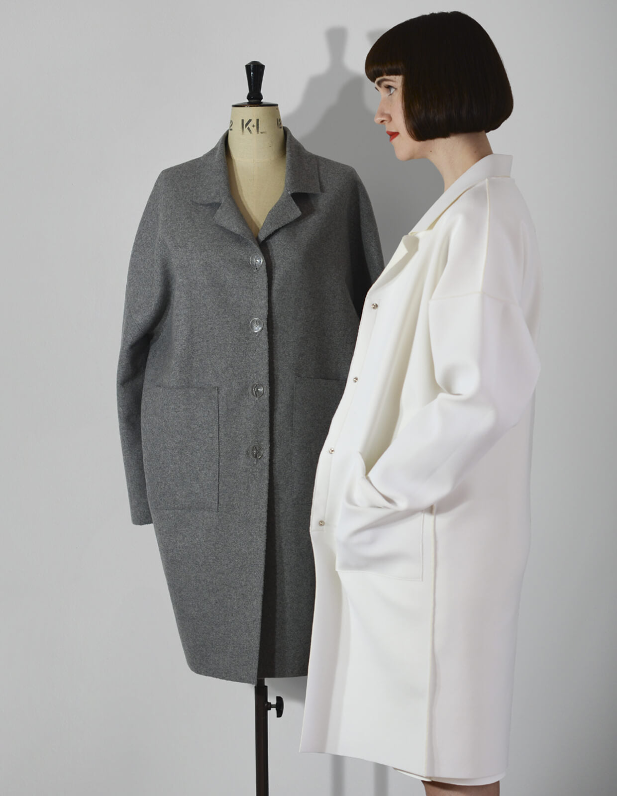 The Maker's Atelier Unlined Raw-Edged Coat PDF Pattern