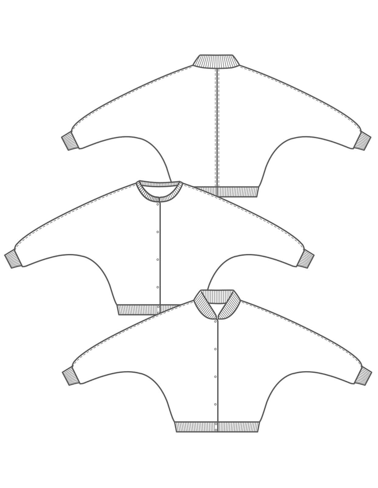 The Maker's Atelier Sport-Luxe Bomber PDF Pattern