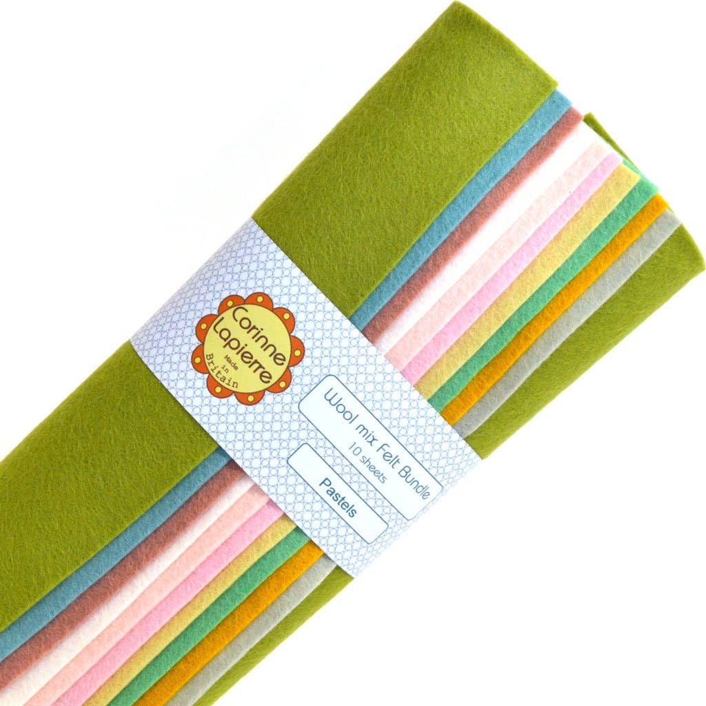 Corinne Lapierre Limited Felt Bundle of 10 Sheets