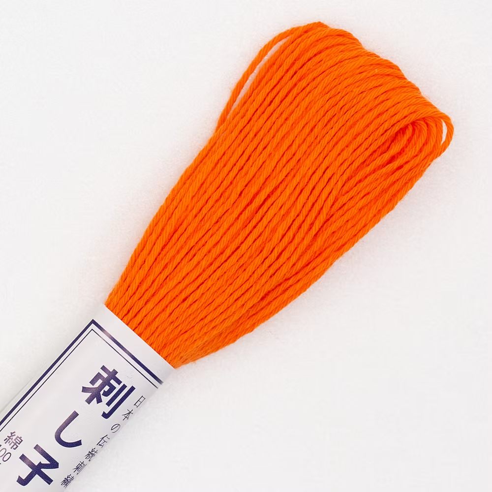 Olympus Sashiko Thread 20m (Bright Orange)