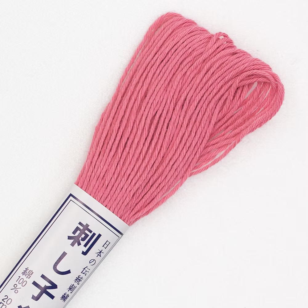 Olympus Sashiko Thread 20m (Dusty Pink)