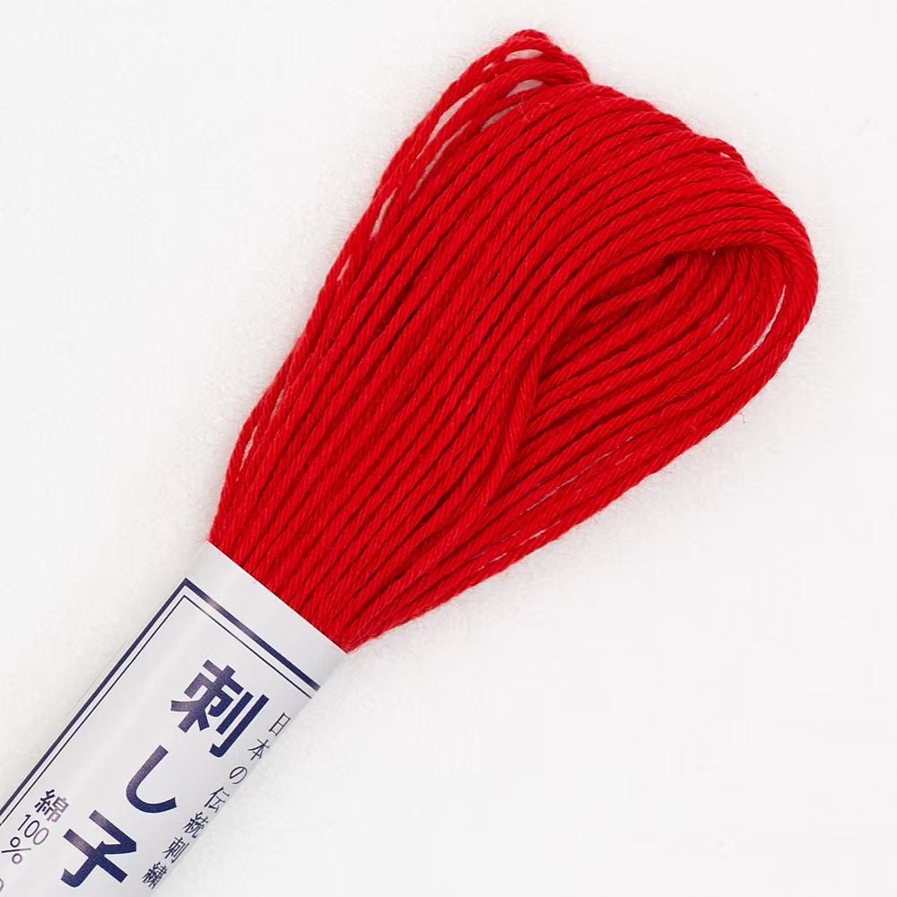 Olympus Sashiko Thread 20m (Bright Red)