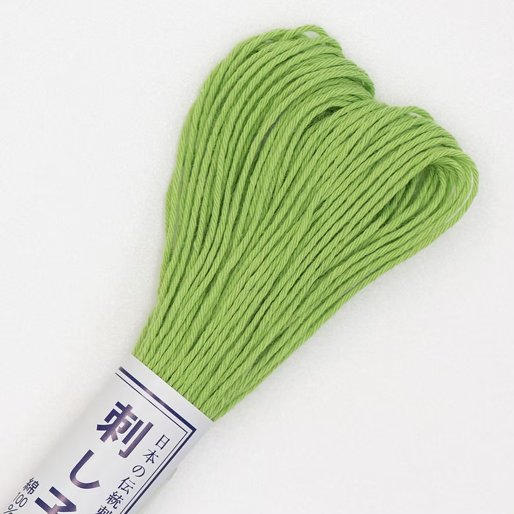 Olympus Sashiko Thread 20m (Lime)