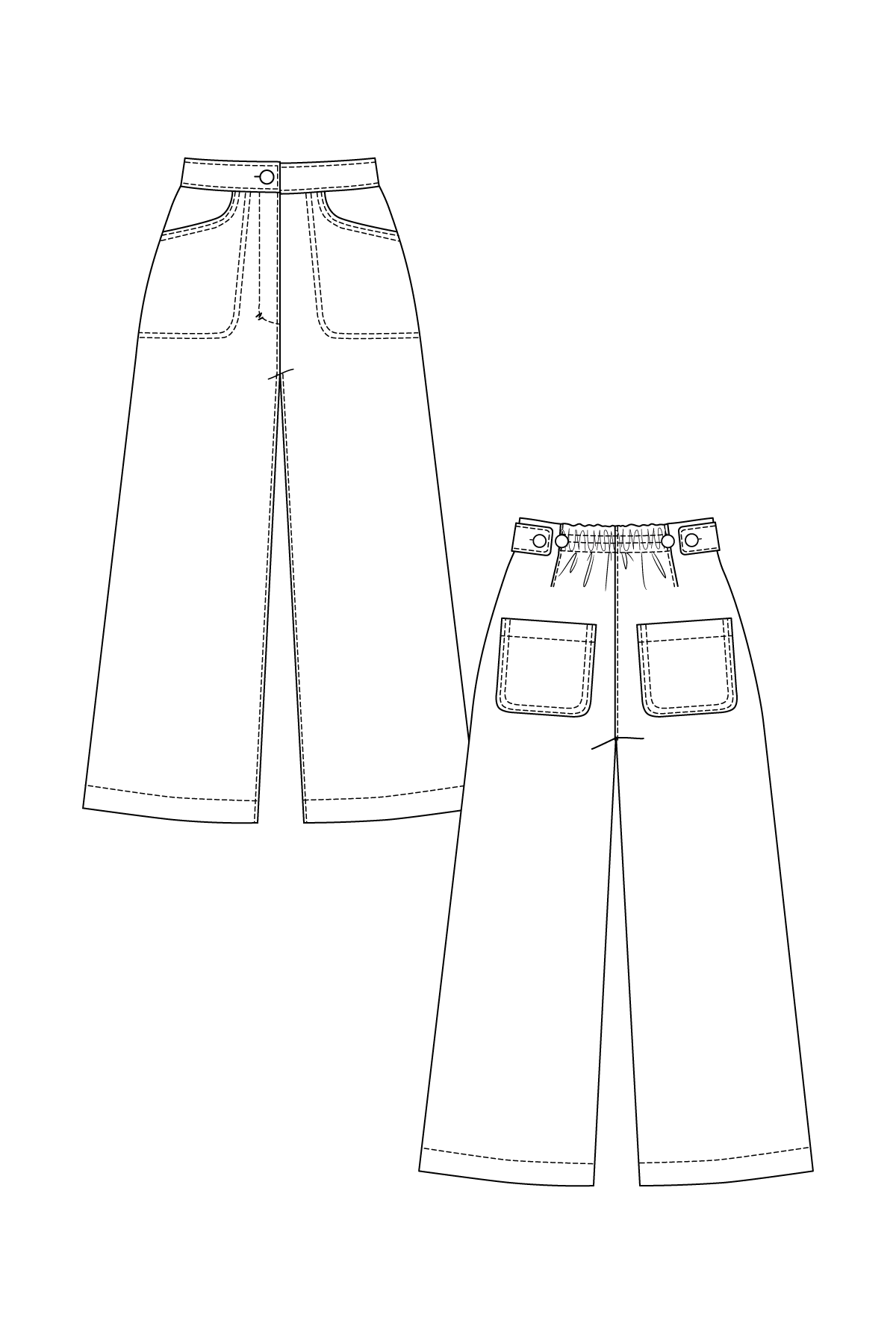 Named Clothing Aina Trousers & Culottes PDF Pattern