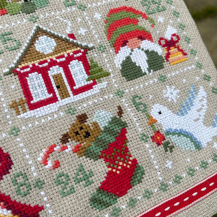 Love Poppet Feeling Festive Advent Cross Stitch Kit
