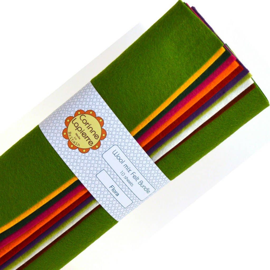 Corinne Lapierre Limited Felt Bundle of 10 Sheets
