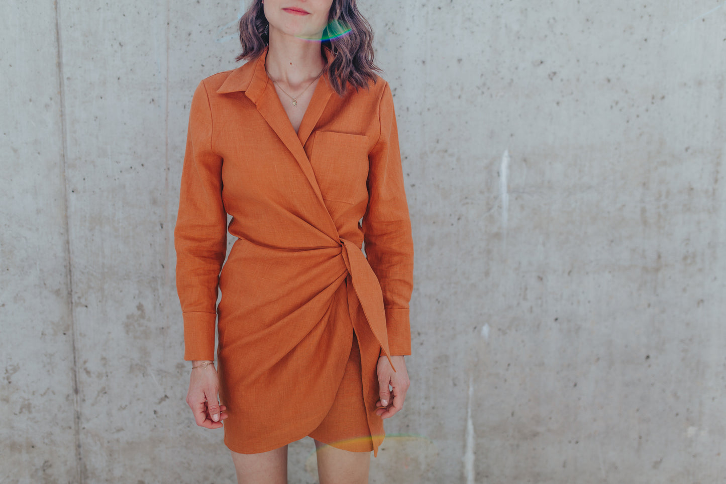 Sewing Patterns by Masin Atlas Wrap Dress PDF Pattern