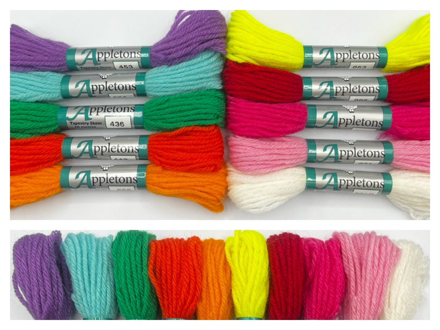 Appletons Tapestry 4 Ply Range (Summer Colours)