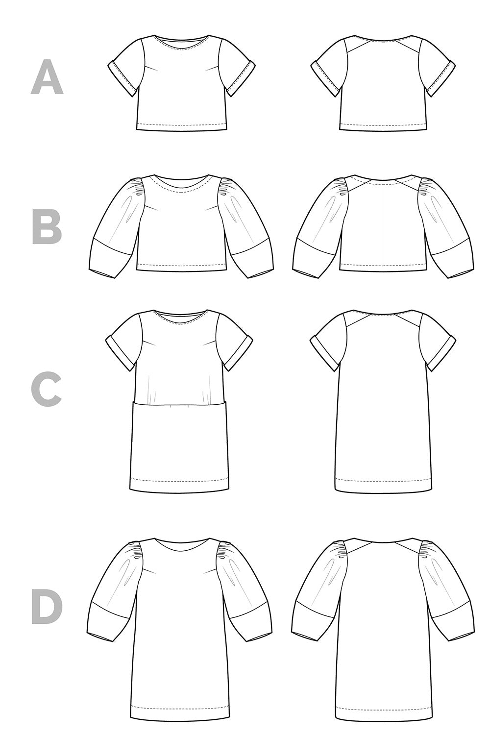 Closet Core Patterns Cielo Top and Dress