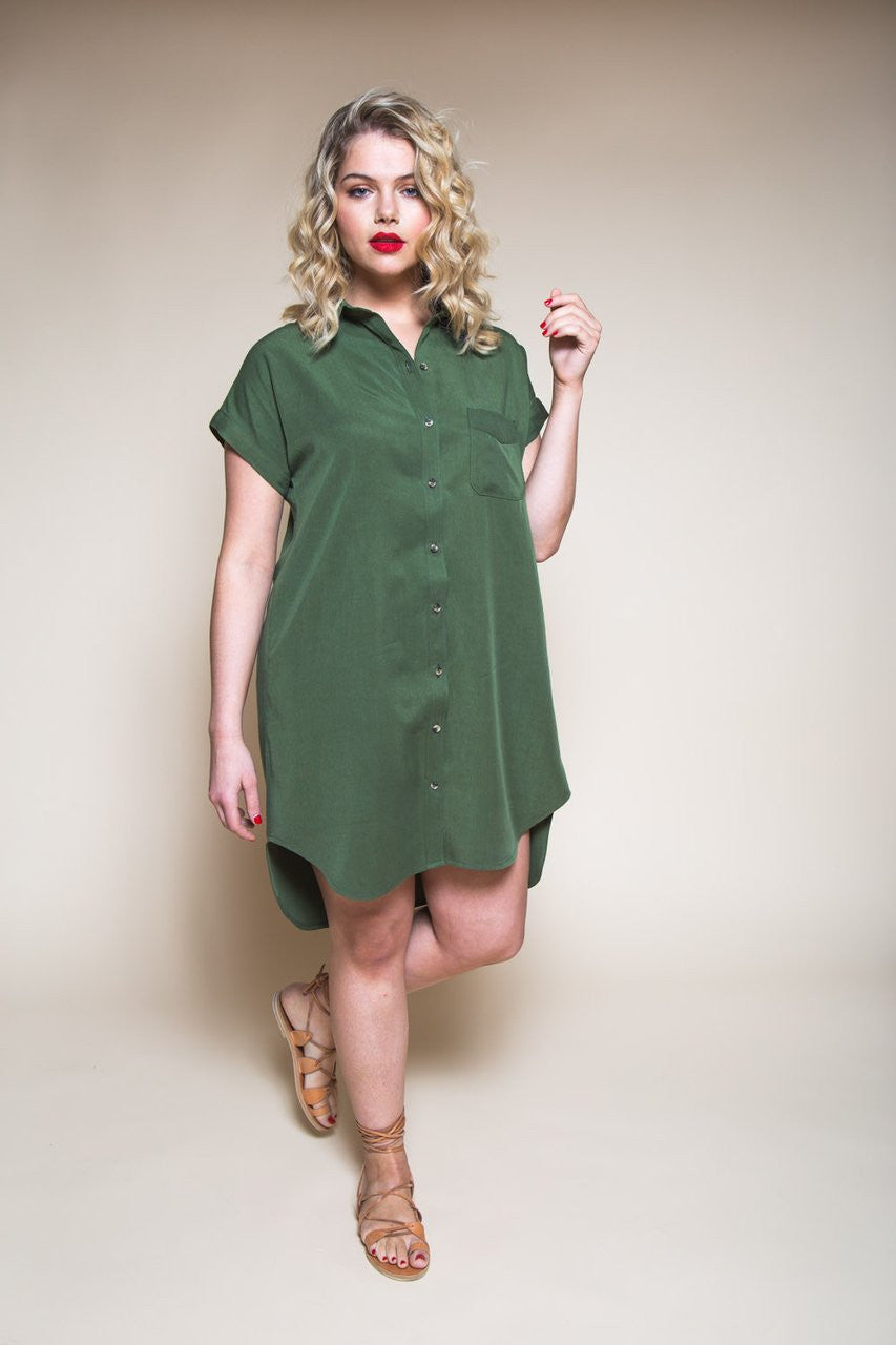 Closet Core Patterns Kalle Shirtdress and Shirt