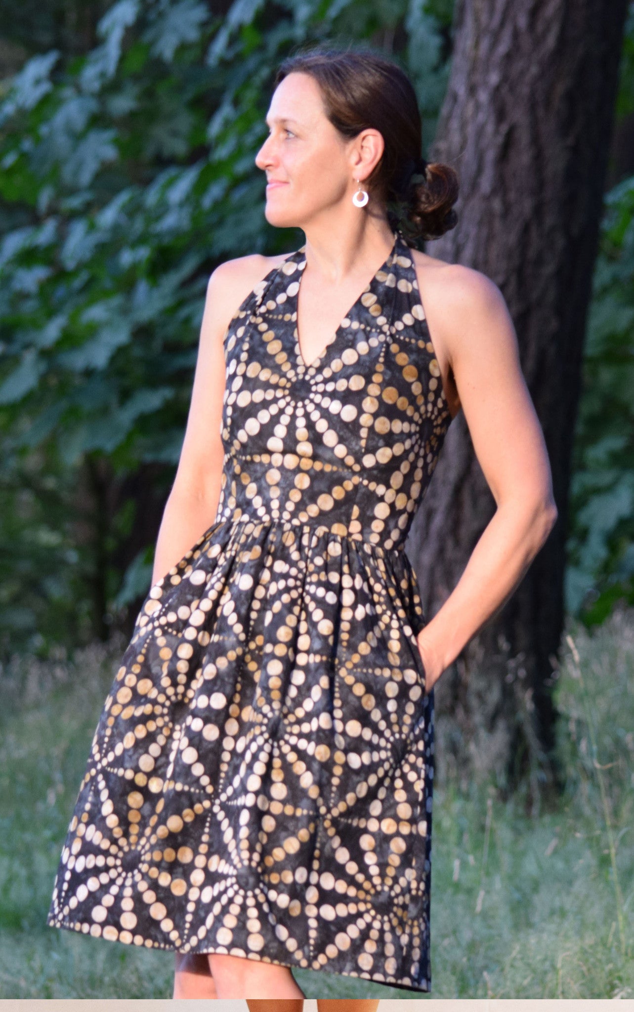 Sew House Seven Rose City Halter Dress