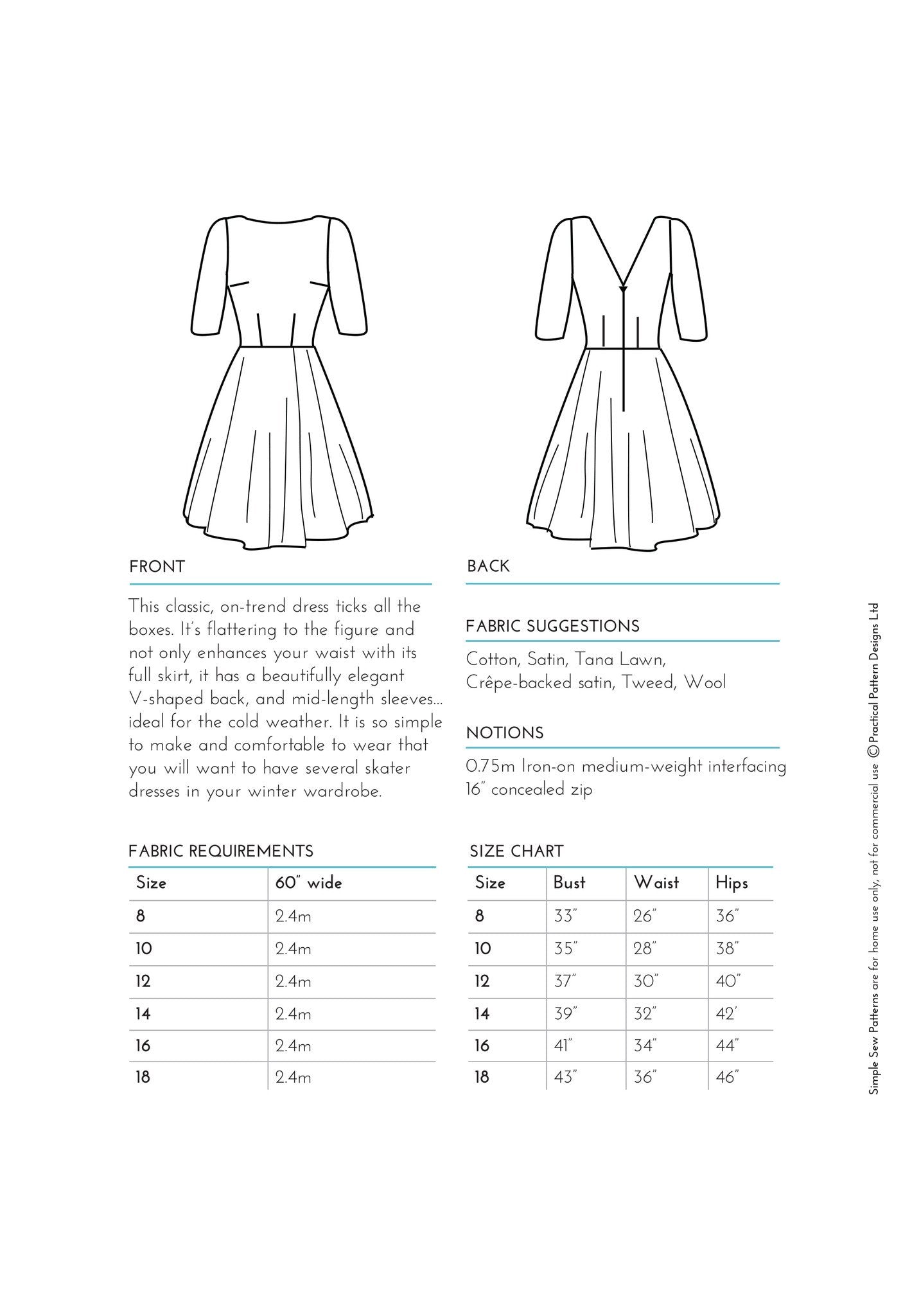 Simple Sew Skater Dress
