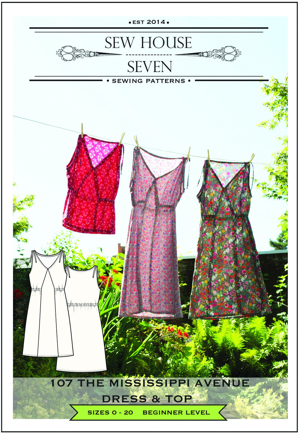 Sew House Seven Mississippi Avenue Dress & Top