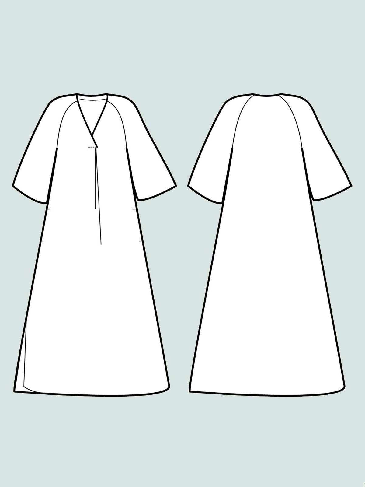 The Assembly Line Kaftan Dress