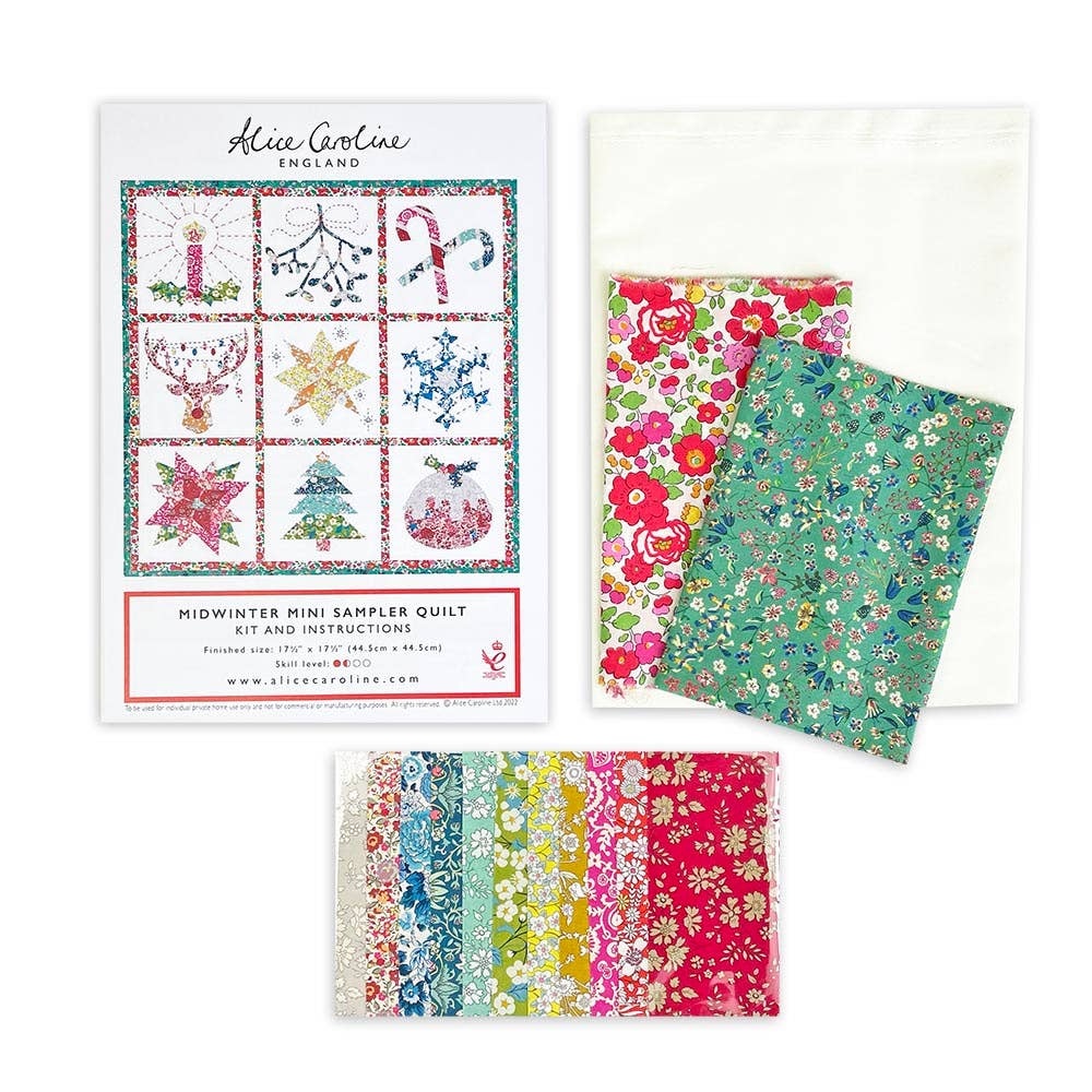 Alice Caroline Christmas Mini Sampler Quilt Kit