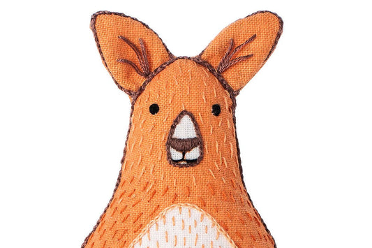 Kiriki Press Kangaroo Embroidery Kit
