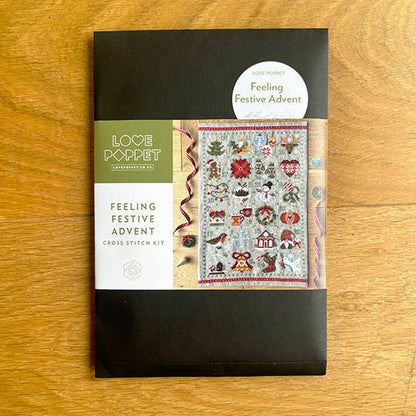 Love Poppet Feeling Festive Advent Cross Stitch Kit
