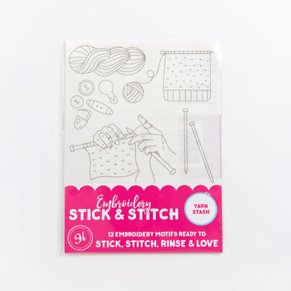 Hawthorn Handmade Yarn Stash Stick & Stitch Embroidery Pack