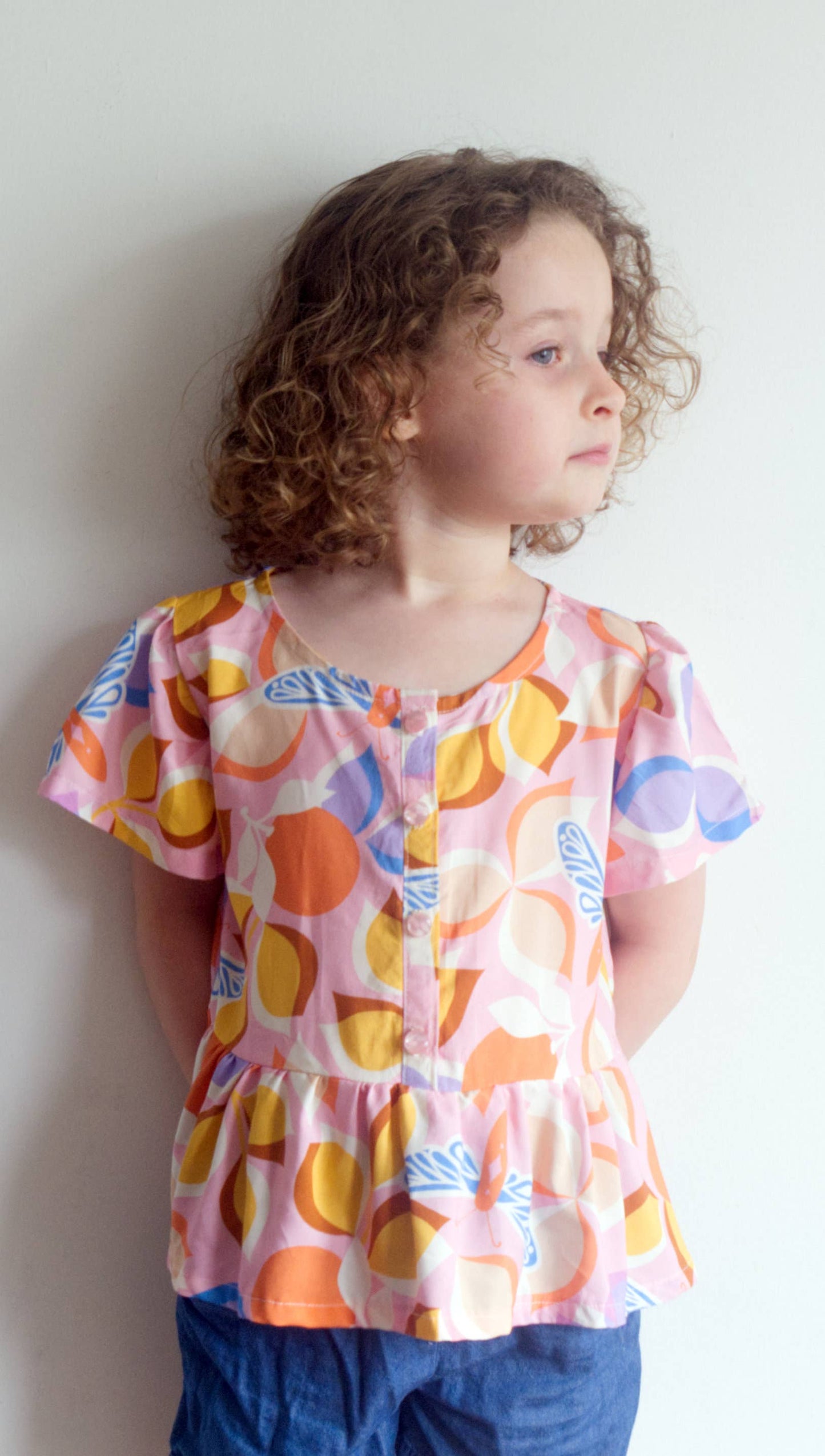 Fionna Hanna Peplum Shirt for Children