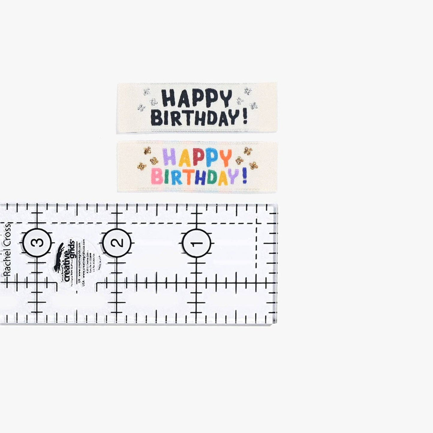 Kylie and the Machine 'Happy Birthday!' Sewing Labels