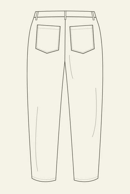 The Modern Sewing Co Worker Trousers (Women's) Paper Pattern