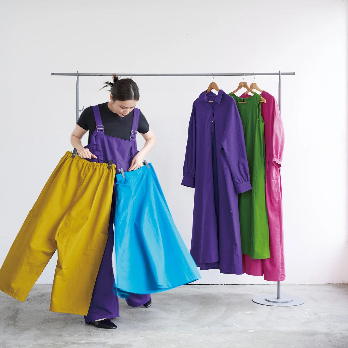 Echino by KOKKA Renewal Vibrant Solid Range ($52/metre)