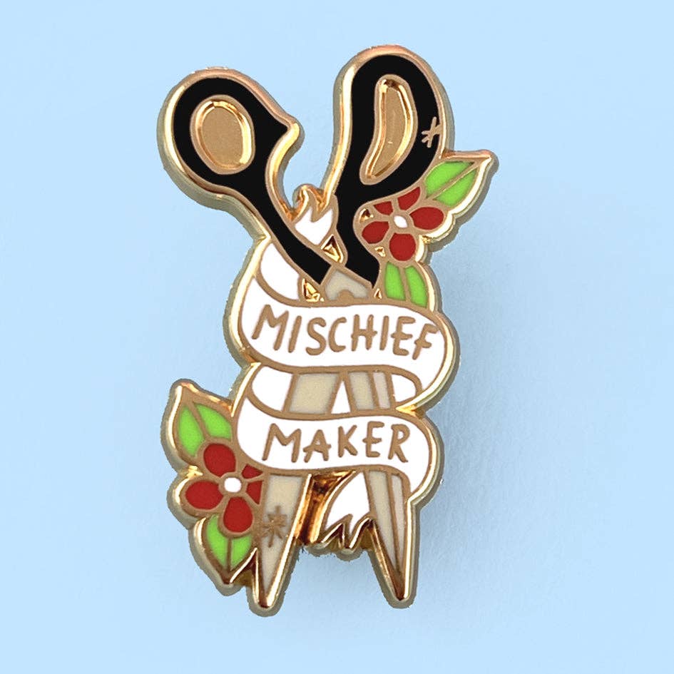 Jubly-Umph 'Mischief Maker' Enamel Needle Minder