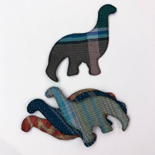 Otto Finn Bundle of Two Patches (Mushroom and Dinosaur)