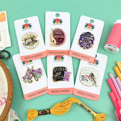 Jubly-Umph 'Measure Twice Cuss Once' Needle Minder