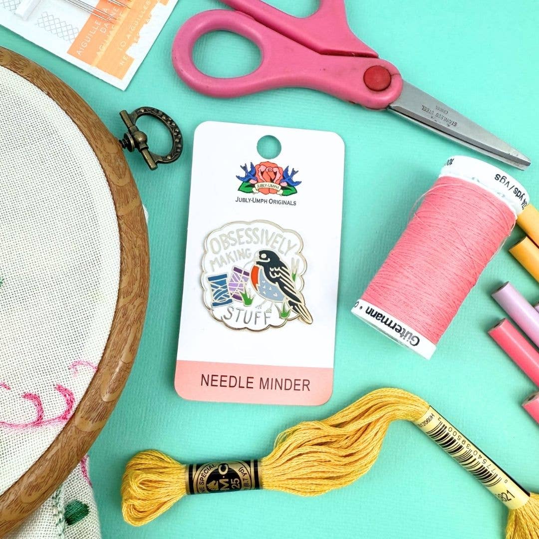 Jubly-Umph 'Obsessively Making Stuff' Needle Minder