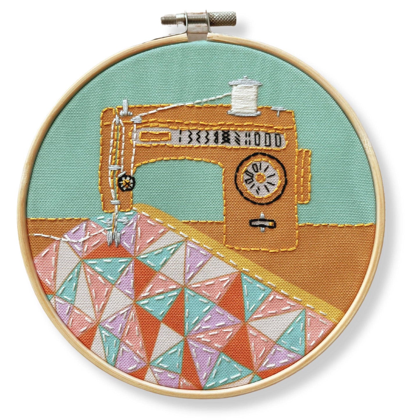 Rikrack Quilt Embroidery Kit