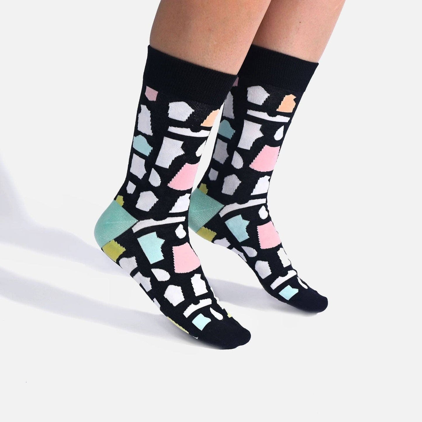 Kylie and The Machine Socks Sewing Pattern Pieces