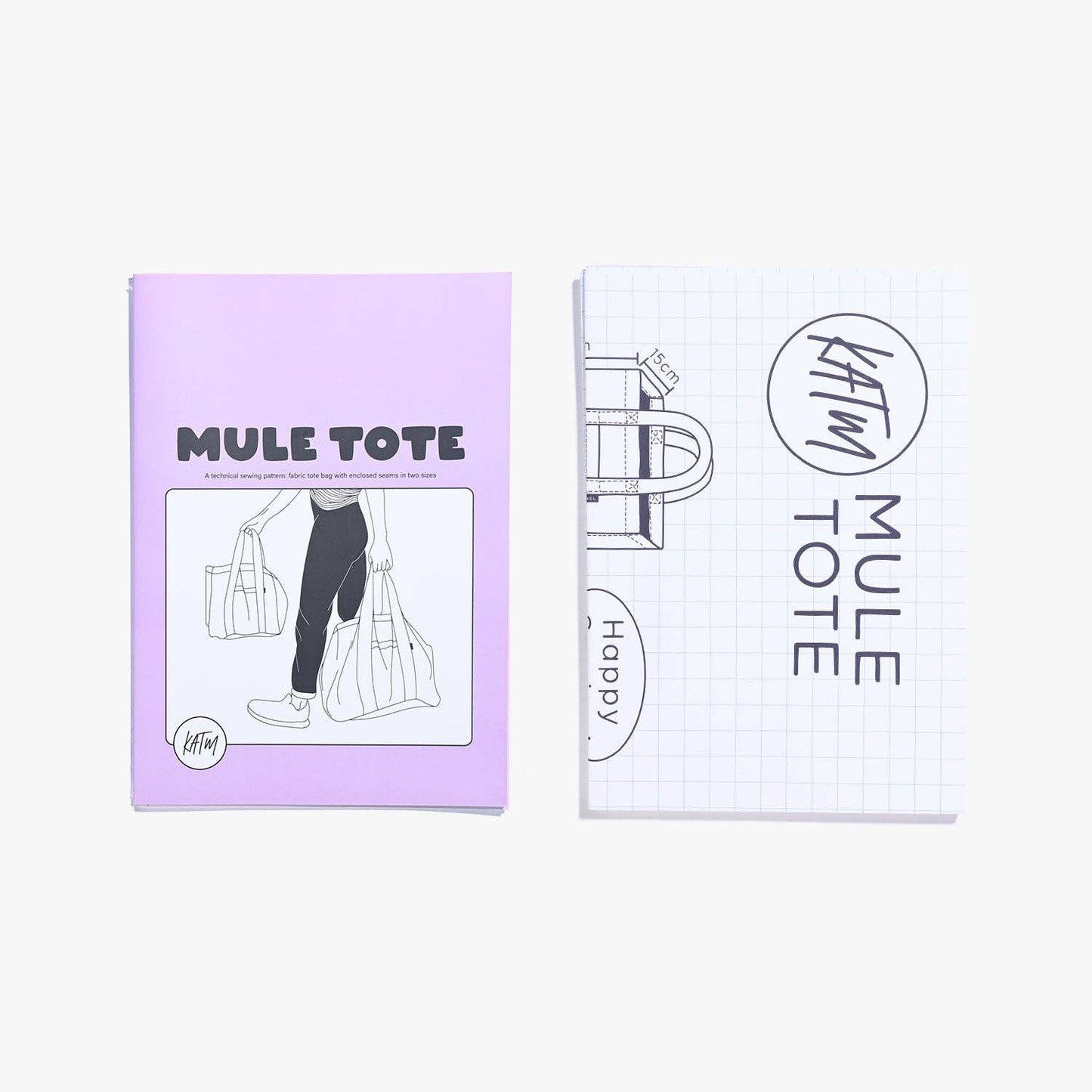 Kylie and The Machine Mule Tote Printed Paper Pattern