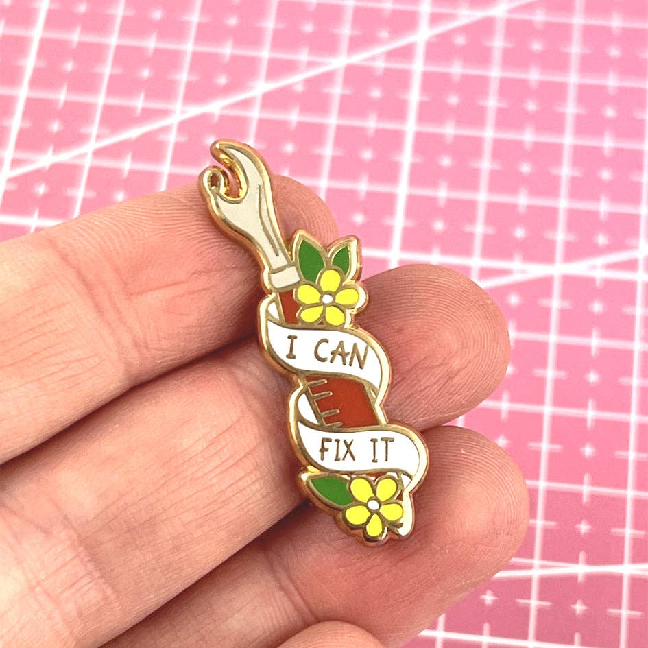 Jubly-Umph 'I Can Fix It' Enamel Lapel Pin