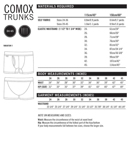 Thread Theory Comox Trunks