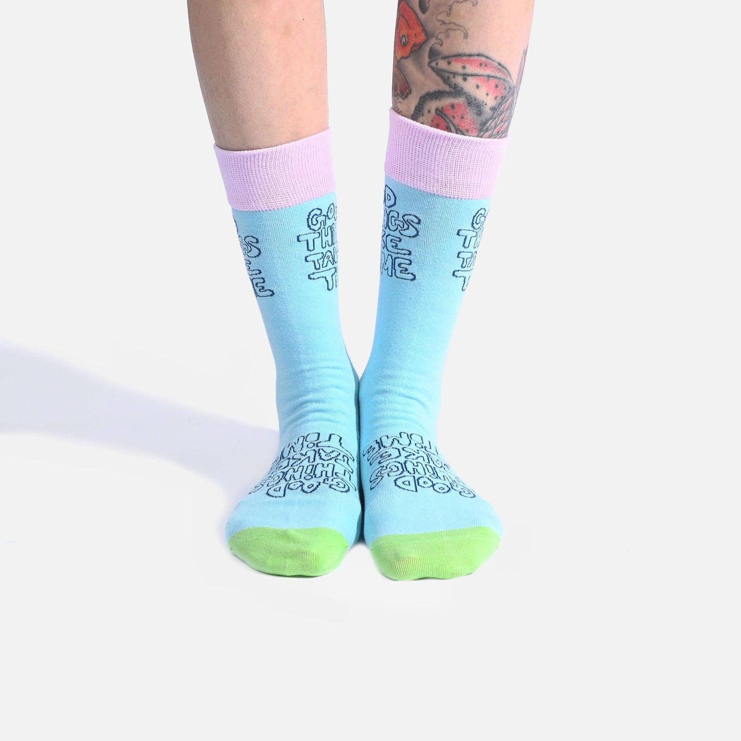 Kylie and The Machine 'Good Things Take Time' Socks