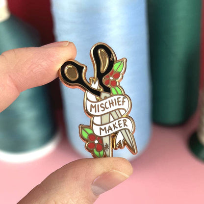 Jubly-Umph 'Mischief Maker' Enamel Lapel Pin